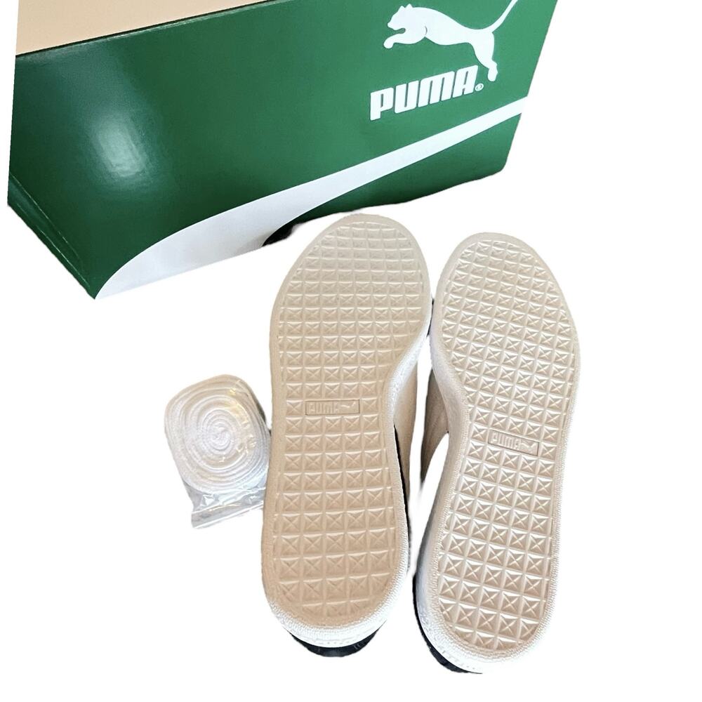 Puma Suede Classic Xxi Sneakers Mens 12, Womens 13.5 Shoes Black & White Box New - Picture 7 of 14